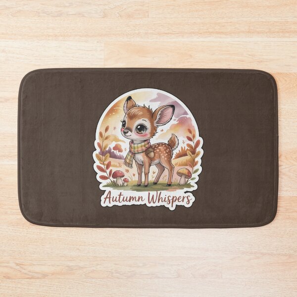 Item preview, Autumn Whispers | Cute Fall Deer with Scarf in Autumn Forest designed and sold by Nuist25.
