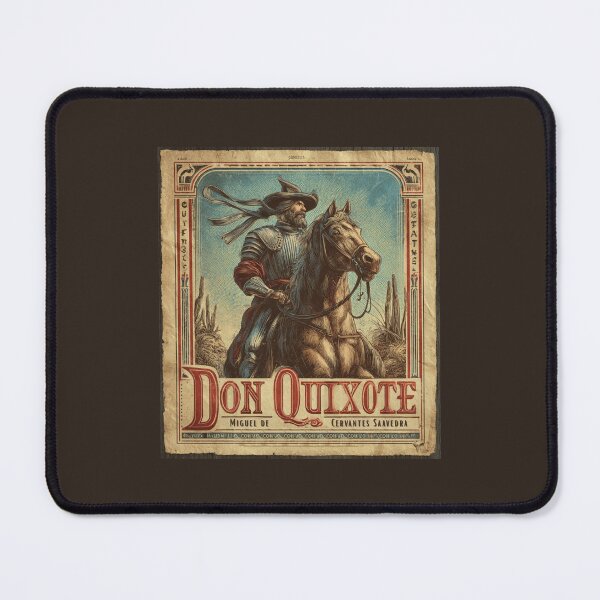 Item preview, A Vintage Poster of Don Quixote - Miguel de Cervantes Saavedra designed and sold by GoodOldVintage.