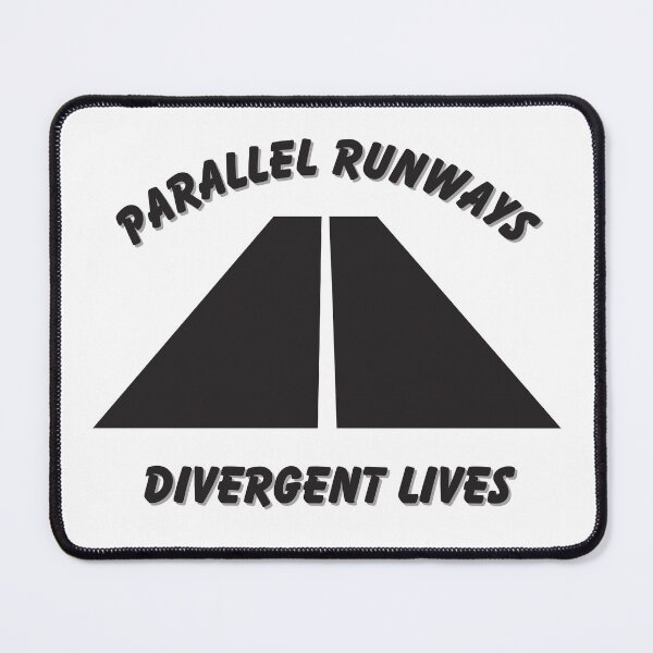 Item preview, Parallel Runways, Divergent Lives designed and sold by AirmanTalha.