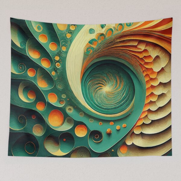 Item preview, Colorful Abstract Art 18 designed and sold by Vicky Brago-Mitchell®.