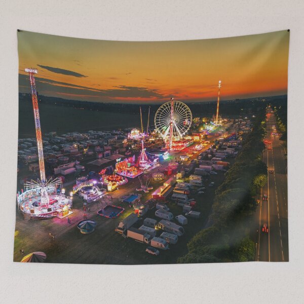 Item preview, The Hoppings at Night designed and sold by Mark Hume.
