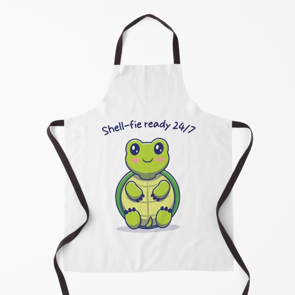 Item preview, Cute smiling Turtle ready for a selfie designed and sold by Ink_It.