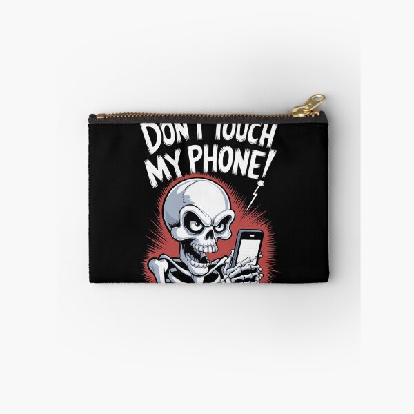 Item preview, Don’t Touch My Phone – Funny Protective Quote designed and sold by martin max.