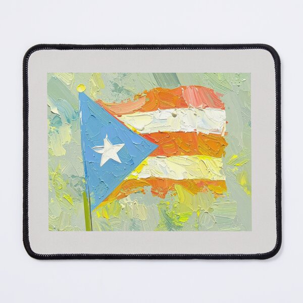 Item preview, Puerto Rican Flag in Paint designed and sold by JeremyAlexander.
