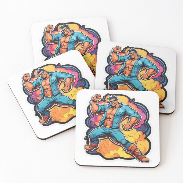 Item preview, Muscle Cartoon designed and sold by 4eH.