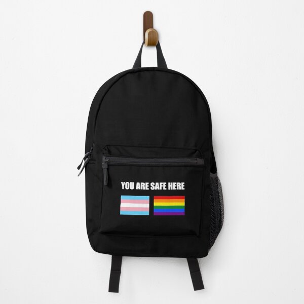 Item preview, You Are Safe Here LGBT Sign Flags designed and sold by Inspirationmotivation.