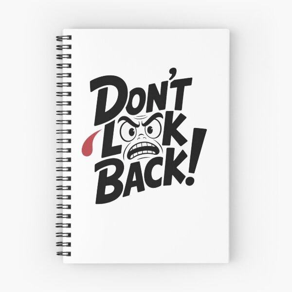 Item preview, Don’t Look Back – Motivational Quote Design designed and sold by martin max.