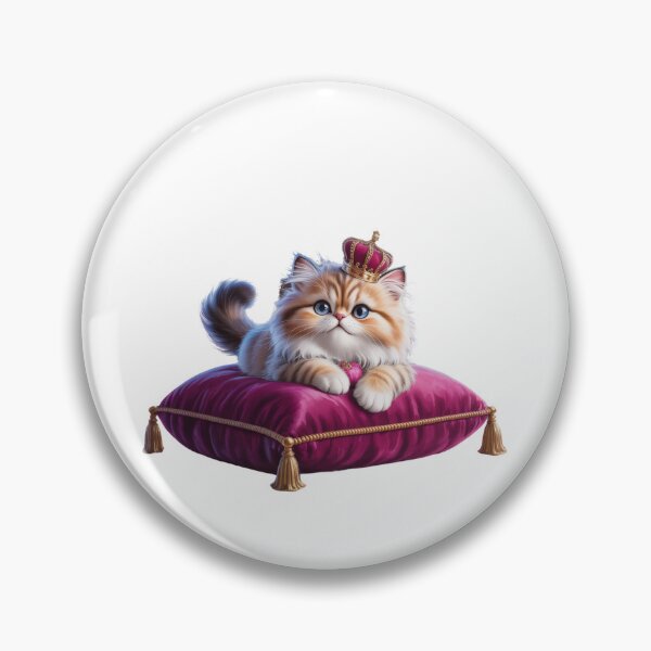 Item preview, Born to Be Spoiled – Princess Cat Pillow Life designed and sold by ArtByYunus.