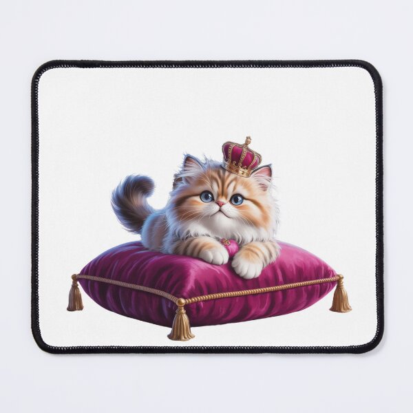 Item preview, Born to Be Spoiled – Princess Cat Pillow Life designed and sold by ArtByYunus.