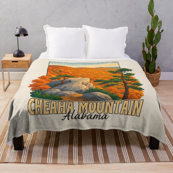 Item preview, Cheaha Mountain Vista – Alabama Vector Landscape designed and sold by Gideon Emmerich.