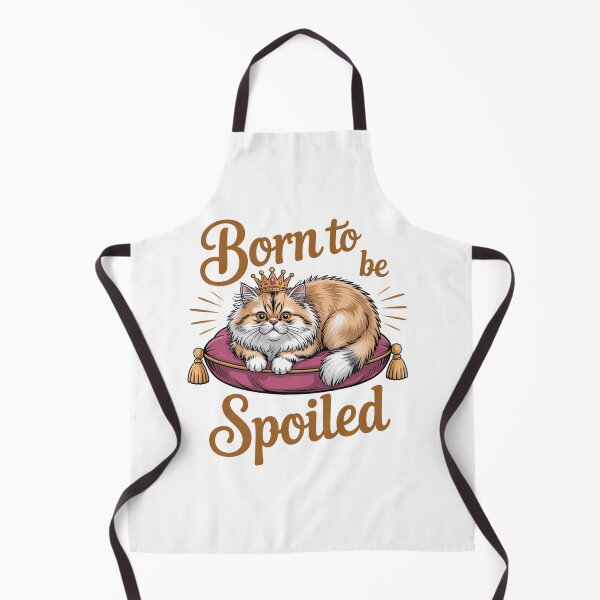Item preview, Born to Be Spoiled – Princess Cat Pillow Life designed and sold by ArtByYunus.