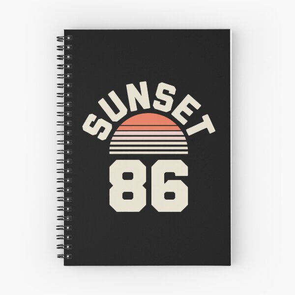 Item preview, Sunset 86 – Retro 80s Vintage Vibes designed and sold by martin max.