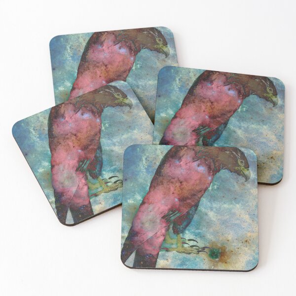 Item preview, Striated Caracara + Triffid Nebula designed and sold by mariapopova.