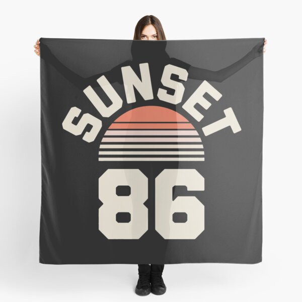 Item preview, Sunset 86 – Retro 80s Vintage Vibes designed and sold by martin max.