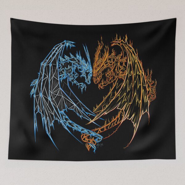 Item preview, Ice and Fire designed and sold by claires_nonsense.