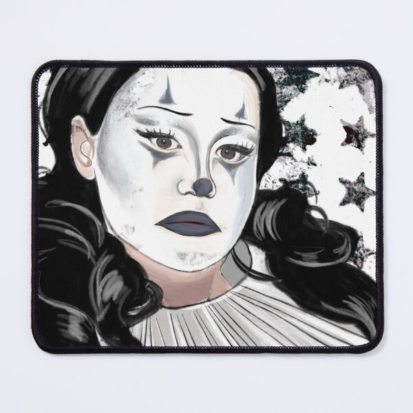 Item preview, Tears of a clown - pierrot clown illustration designed and sold by discomice.