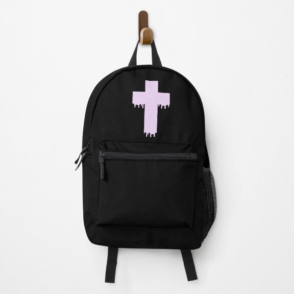 Item preview, Pastel Goth Drippy Cross Pink designed and sold by eviebelleink.