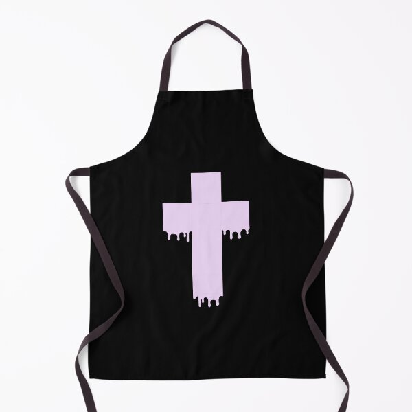 Item preview, Pastel Goth Drippy Cross Pink designed and sold by eviebelleink.