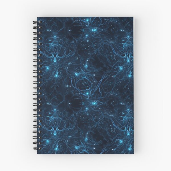 Item preview,  Neural Galaxy Flow – Electric Blue Abstract Sci-Fi Art designed and sold by myprintedgems.
