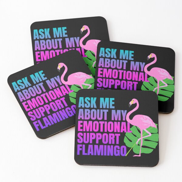 Item preview, Zookeeper Life Ask Me About My Emotional Support Flamingo designed and sold by LiotasowaFlow.