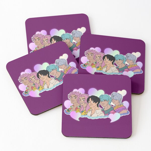 Item preview, The Saja Boys - Human, Holo Hearts Ver designed and sold by AstralRavens.