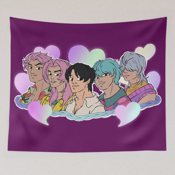 Item preview, The Saja Boys - Human, Holo Hearts Ver designed and sold by AstralRavens.