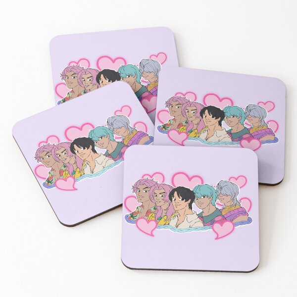 Item preview, The Saja Boys - Human, Pink Hearts Ver designed and sold by AstralRavens.