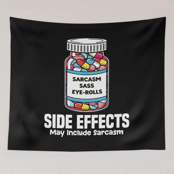 Item preview, SIDE EFFECTS MAY INCLUDE SARCASM - PHARMACIST designed and sold by KEF Custom.