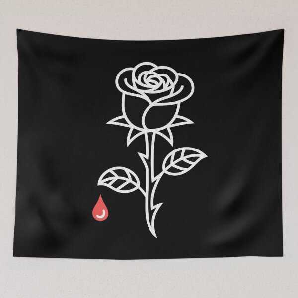 Item preview, Rose Bleeding – Dark Romantic Art designed and sold by martin max.