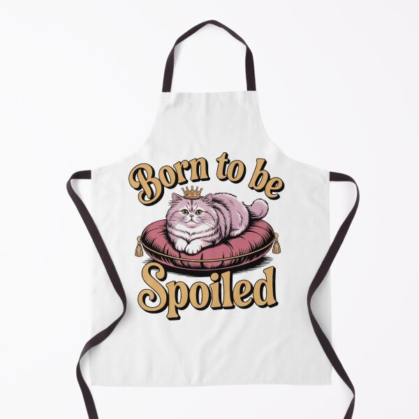 Item preview, Born to Be Spoiled – Princess Cat Pillow Life designed and sold by ArtByYunus.