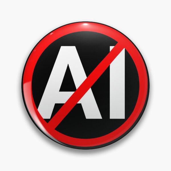 Item preview, Anti AI  designed and sold by Pux-Clown.