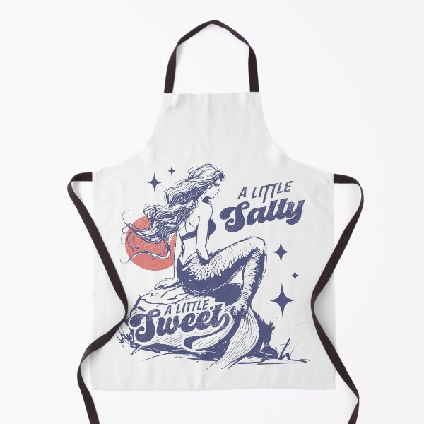 Item preview, Mermaid Retro A Little Salty A Little Sweet designed and sold by Jcat7.
