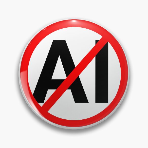Item preview, Anti  AI designed and sold by Pux-Clown.