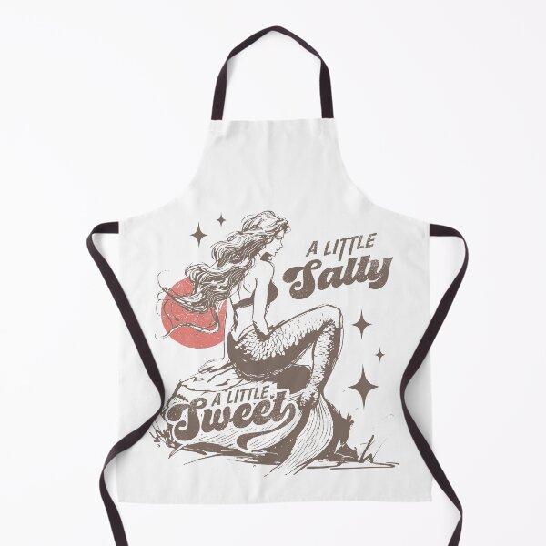 Item preview, Mermaid Retro A Little Salty A Little Sweet designed and sold by Jcat7.