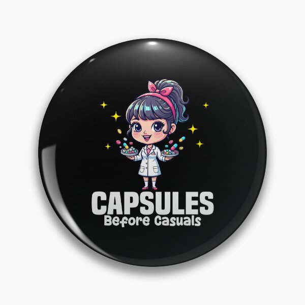 Item preview, CAPSULES BEFORE CASUALS - PHARMACIST designed and sold by KEF Custom.