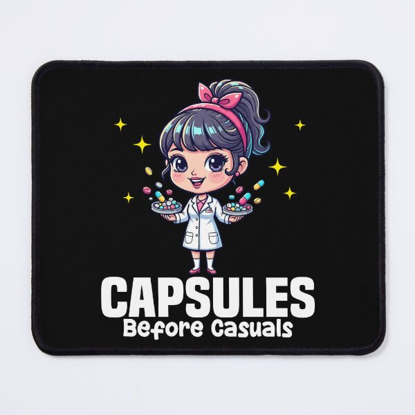 Item preview, CAPSULES BEFORE CASUALS - PHARMACIST designed and sold by KEF Custom.