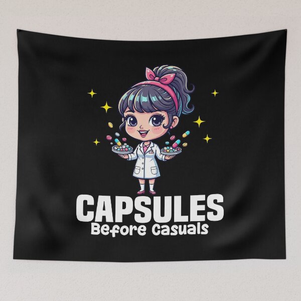 Item preview, CAPSULES BEFORE CASUALS - PHARMACIST designed and sold by KEF Custom.