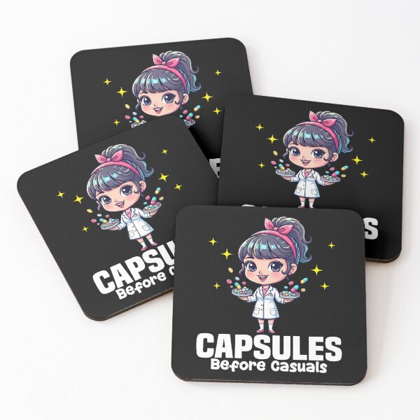 Item preview, CAPSULES BEFORE CASUALS - PHARMACIST designed and sold by KEF Custom.
