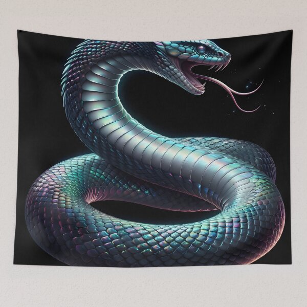 Item preview, Mesmerizing Snake Design designed and sold by PandaTShirtShop.
