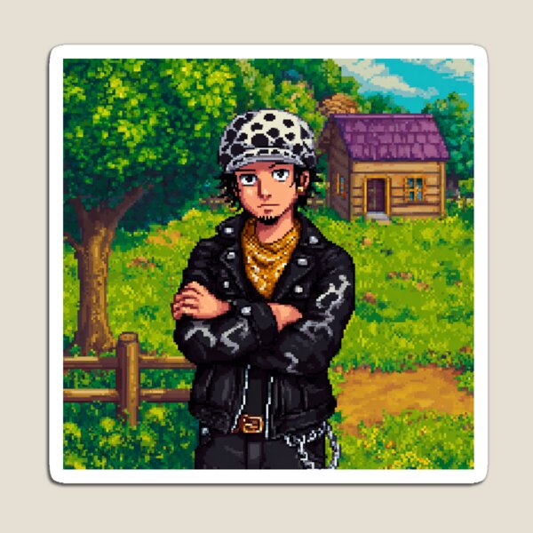 Item preview, Trafalgar Law Farm Pixel designed and sold by HelgenStudios.