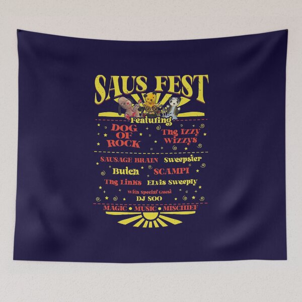 Item preview, Sooty Saus Fest Music Festival designed and sold by All-And-Every.