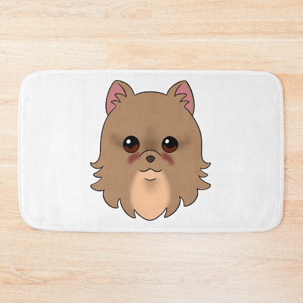 Item preview, Light Brown Pomeranian Cream Chin Tear Stains designed and sold by OliRoseArt.