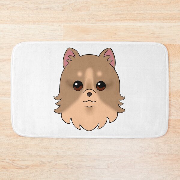 Item preview, Light Brown Pomeranian Cream Forehead Brows designed and sold by OliRoseArt.