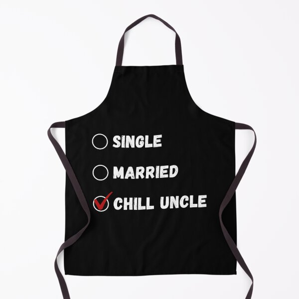 Item preview, Single Married Chill Uncle, Funny Uncle Shirt designed and sold by Sleepy Cat Design.