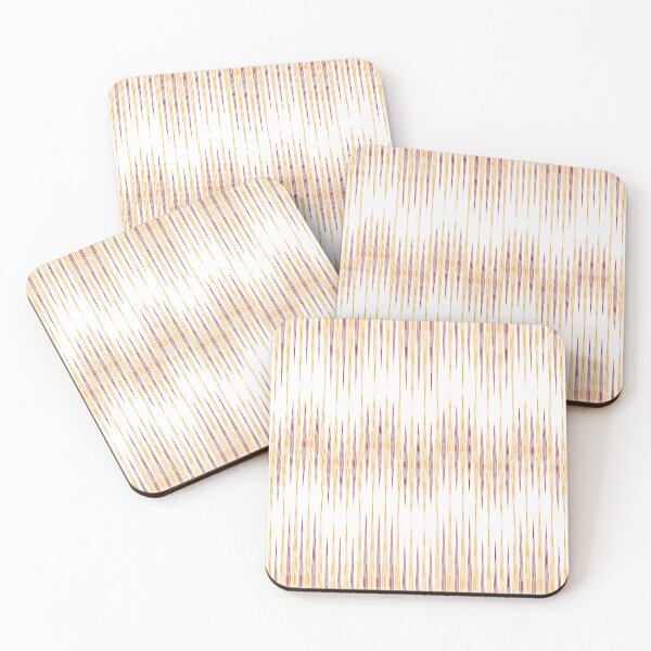 Item preview, Delicate Ikat Stripes - Warm Toned Tribal Pattern designed and sold by Kopii Art.