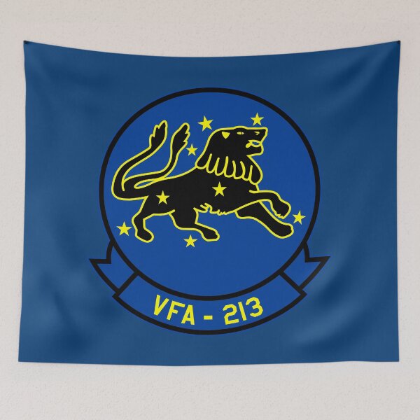 Item preview, USN - VFA-213 Blacklions Fighter Squadron designed and sold by pzd501.