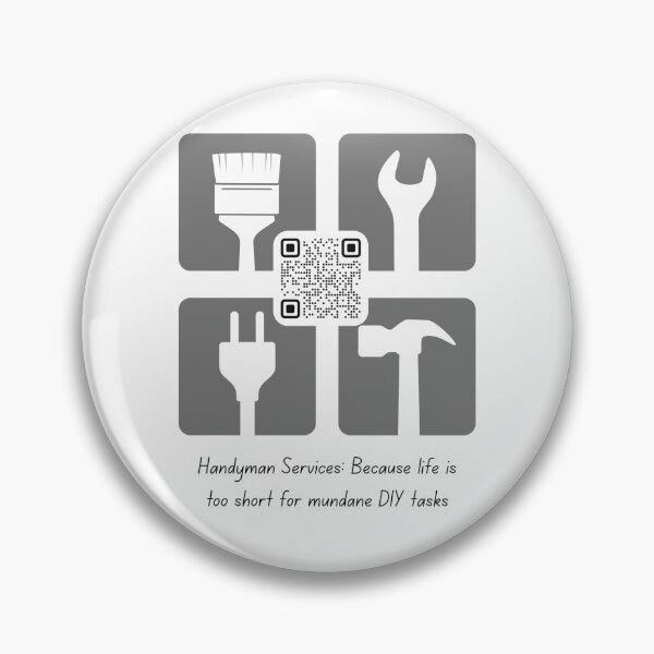 Item preview, Handyman - handy person - tradespeople QR Code Designs designed and sold by CRMServicesUK.