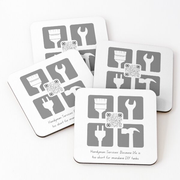 Item preview, Handyman - handy person - tradespeople QR Code Designs designed and sold by CRMServicesUK.