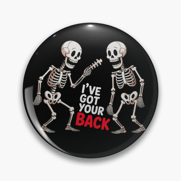 Item preview, Halloween Skeletons Ive Got Your Back designed and sold by PietrzakDesign.