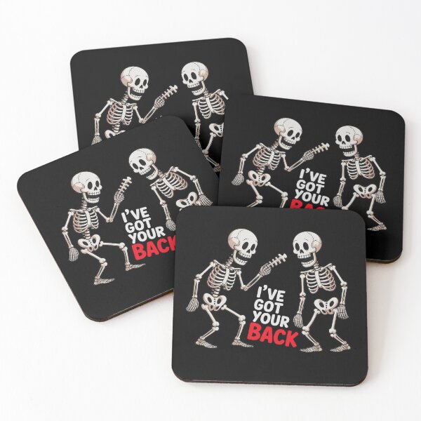 Item preview, Halloween Skeletons Ive Got Your Back designed and sold by PietrzakDesign.